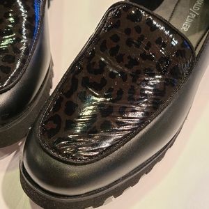 Donld J. Pliner Rowin Platform Loafers Size 9